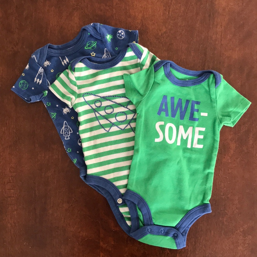 3 Koala Baby 3 month onesies